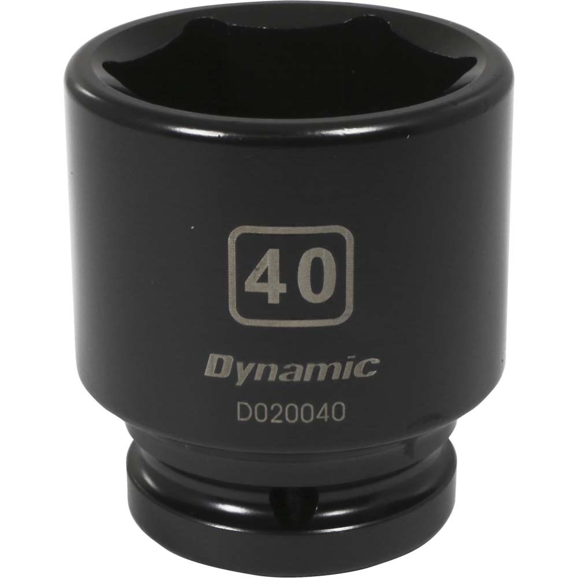Dynamic Tools 3/4" Drive 6 Point Metric, 40mm Standard Length, Impact Socket